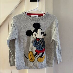 Gap Mickey Mouse Gray Sweater 4T